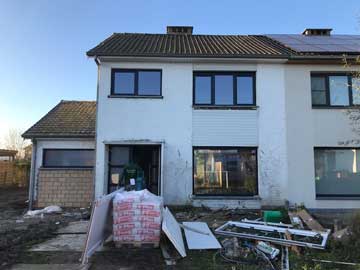 Ook de tuin wordt grondig aangepakt